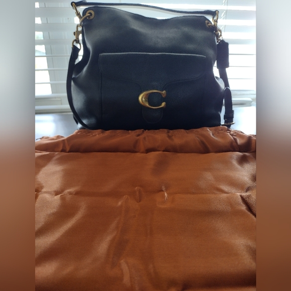 COACH Black Tabby Hobo Crossbody Bag - Picture 12 of 17